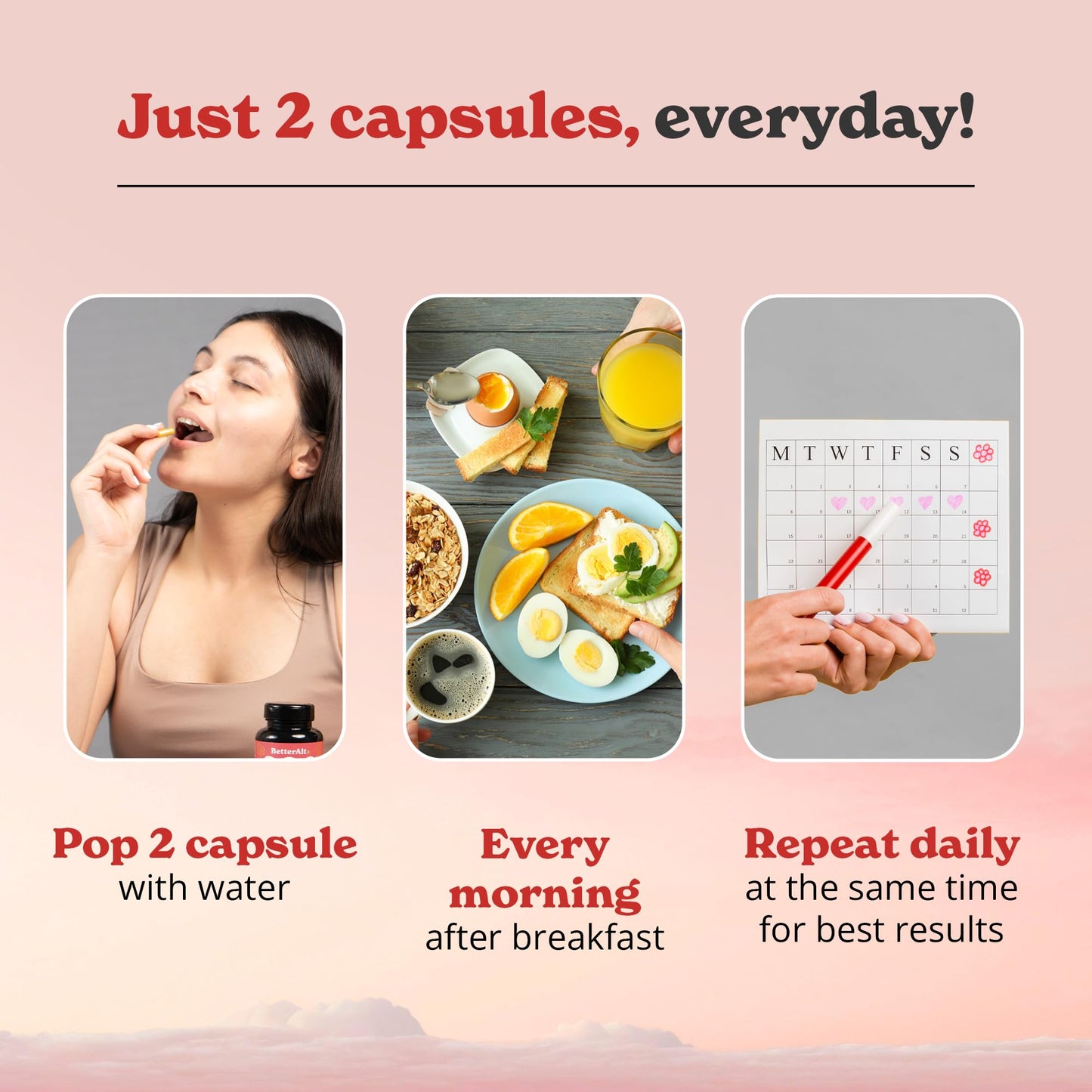 Paquete medicinal Better Alt completo para mujeres y salud hormonal