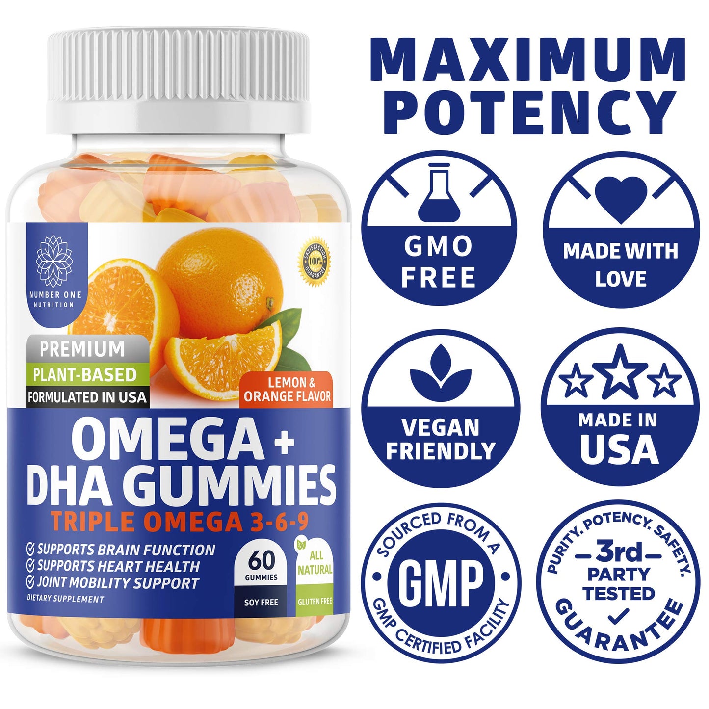 Paquete de multivitamínico y gomas veganas N1N