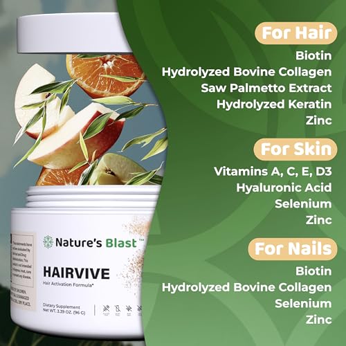 Paquete de NATURES BLAST HairVive y Vital Peak Provision
