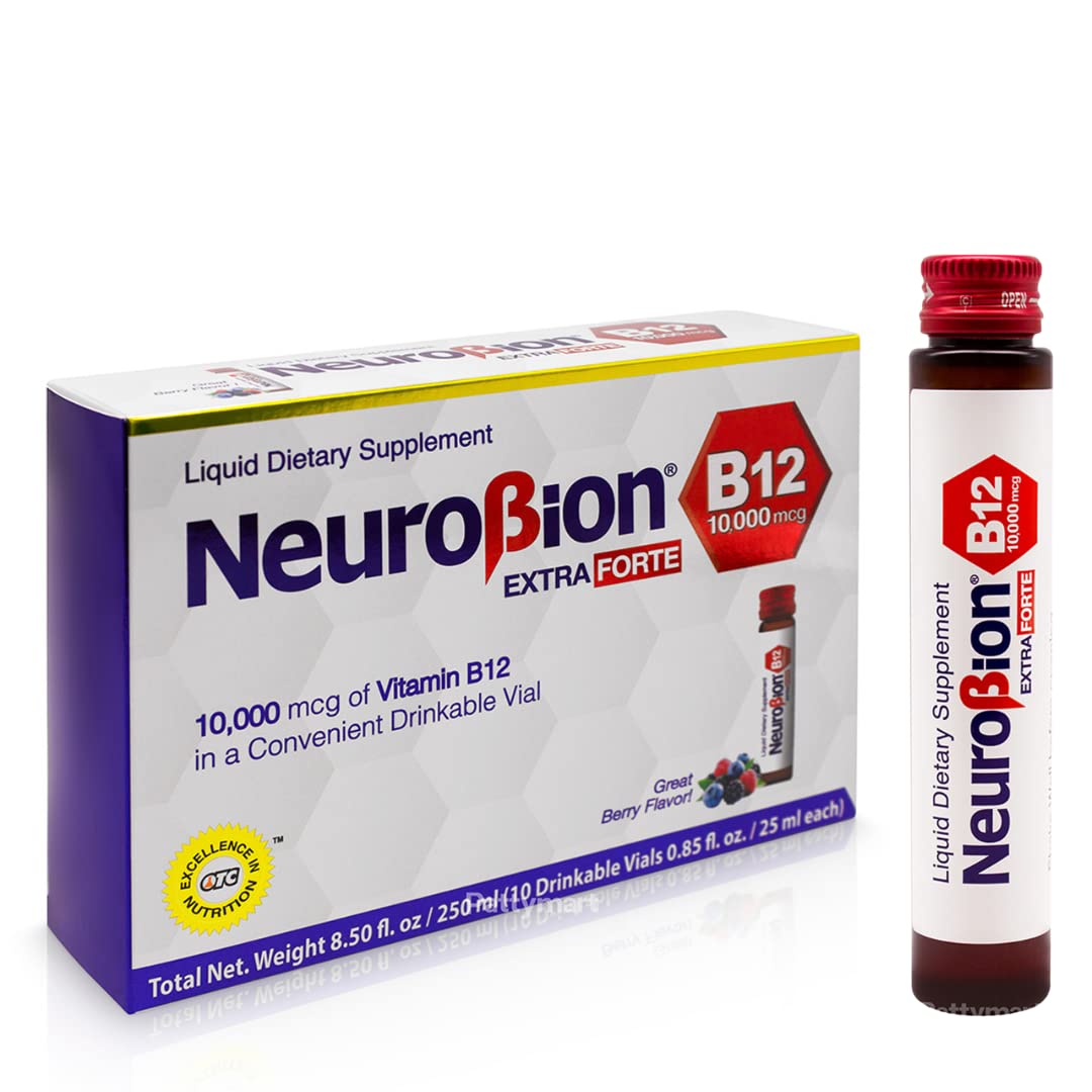 Paquete Neurobion Extra Forte B12 10 viales líquidos