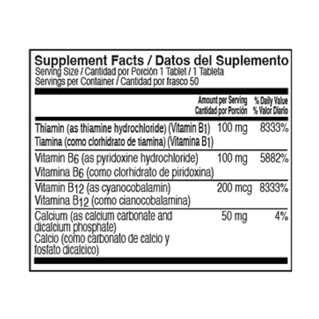 Paquete de Neurobion vitamina B 50 tabletas para nervios