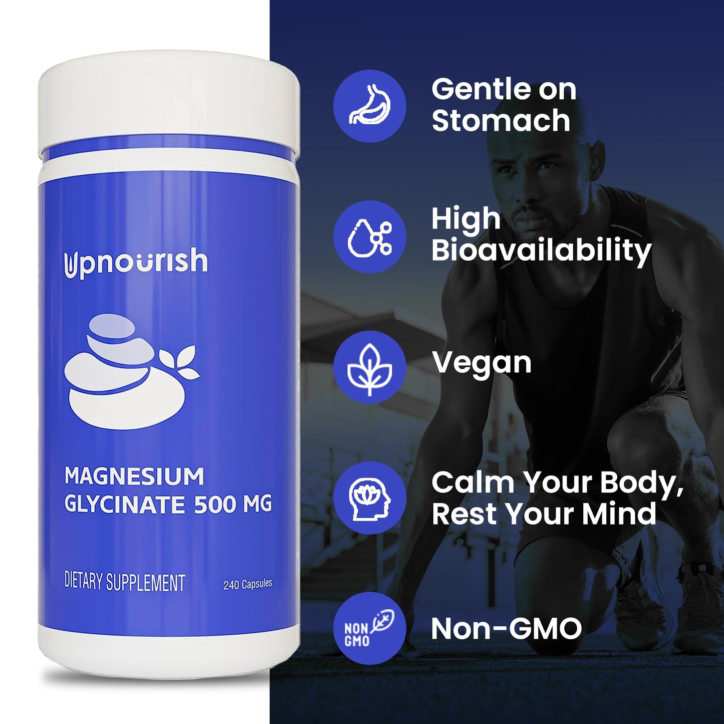Paquete UpNourish suplementación huesos y articulaciones