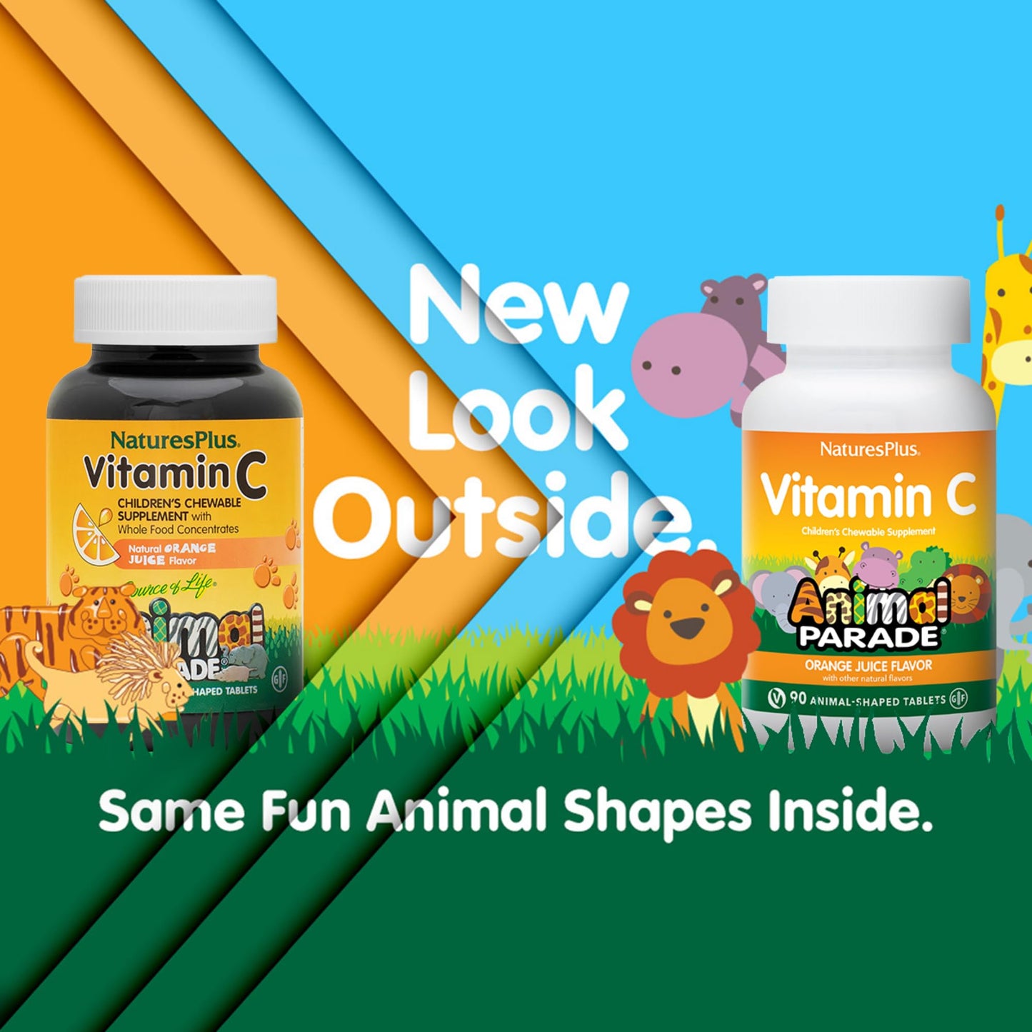 Paquete doble vitamina C masticable niños NaturesPlus
