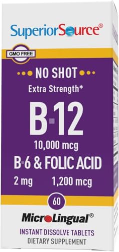 Paquete de vitaminas B-12 disolubles Superior Source