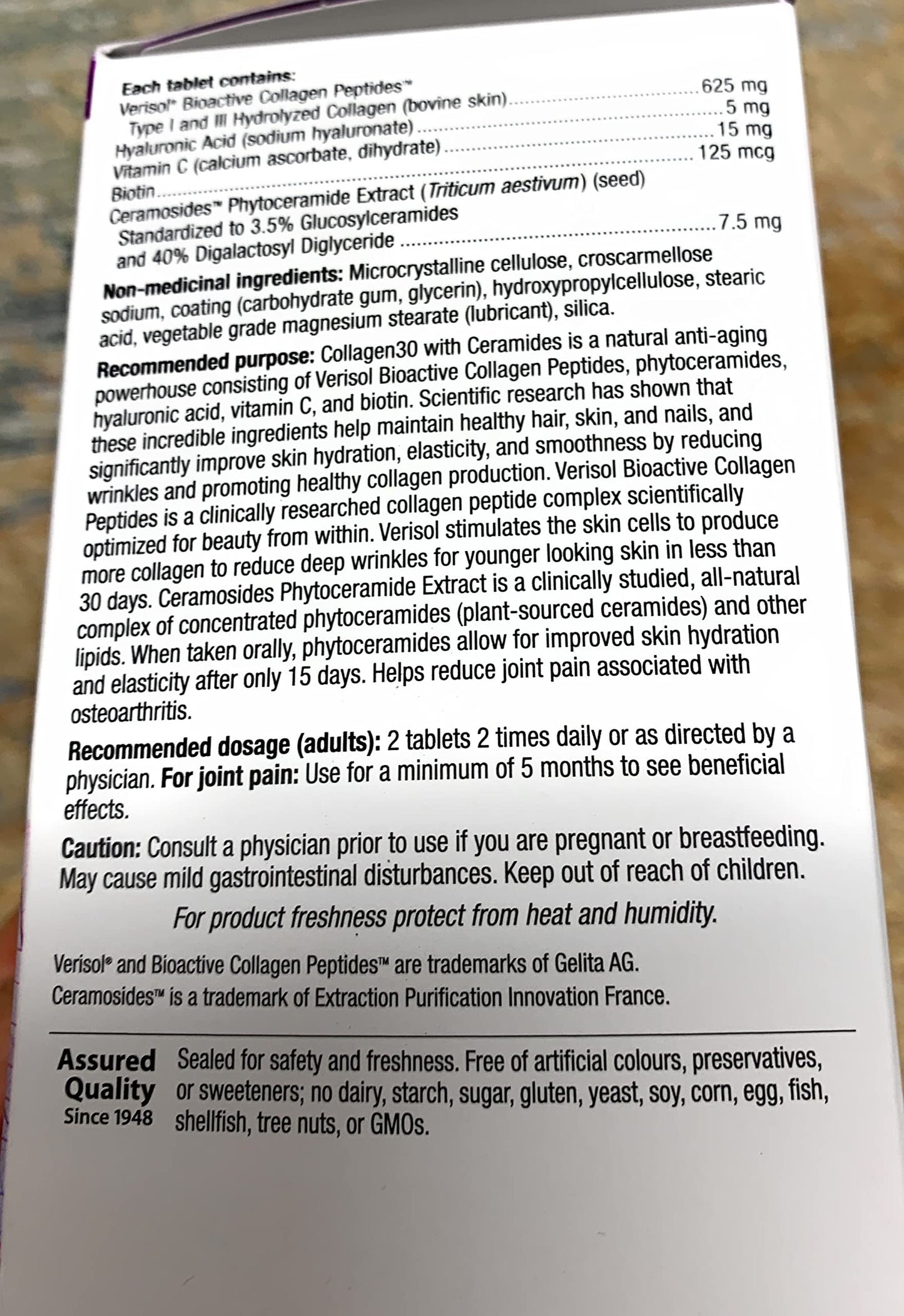 Paquete Webber Naturals Colágeno 30 200 tabletas