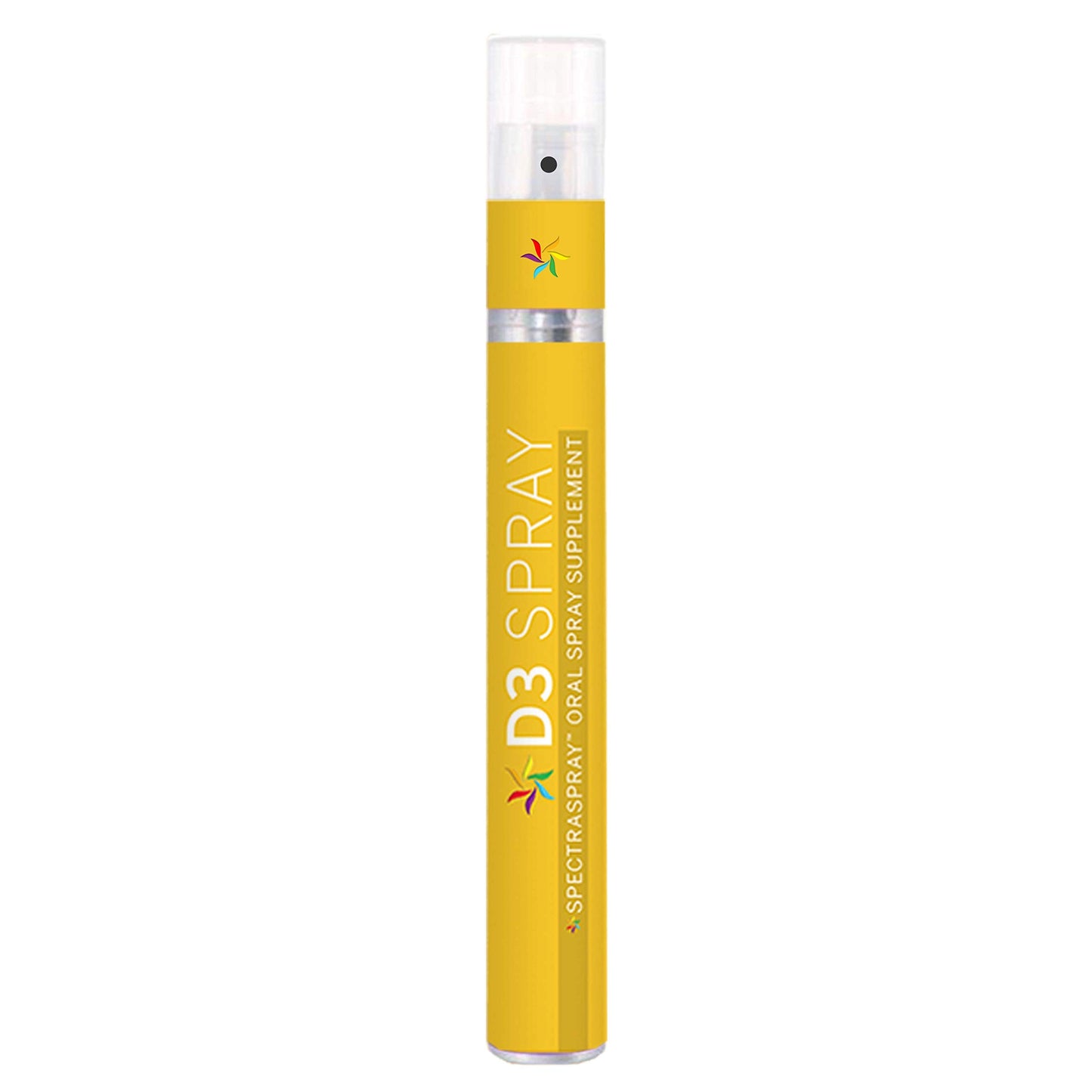 Parte trasera spray vitaminas d3 natural spectraspray información