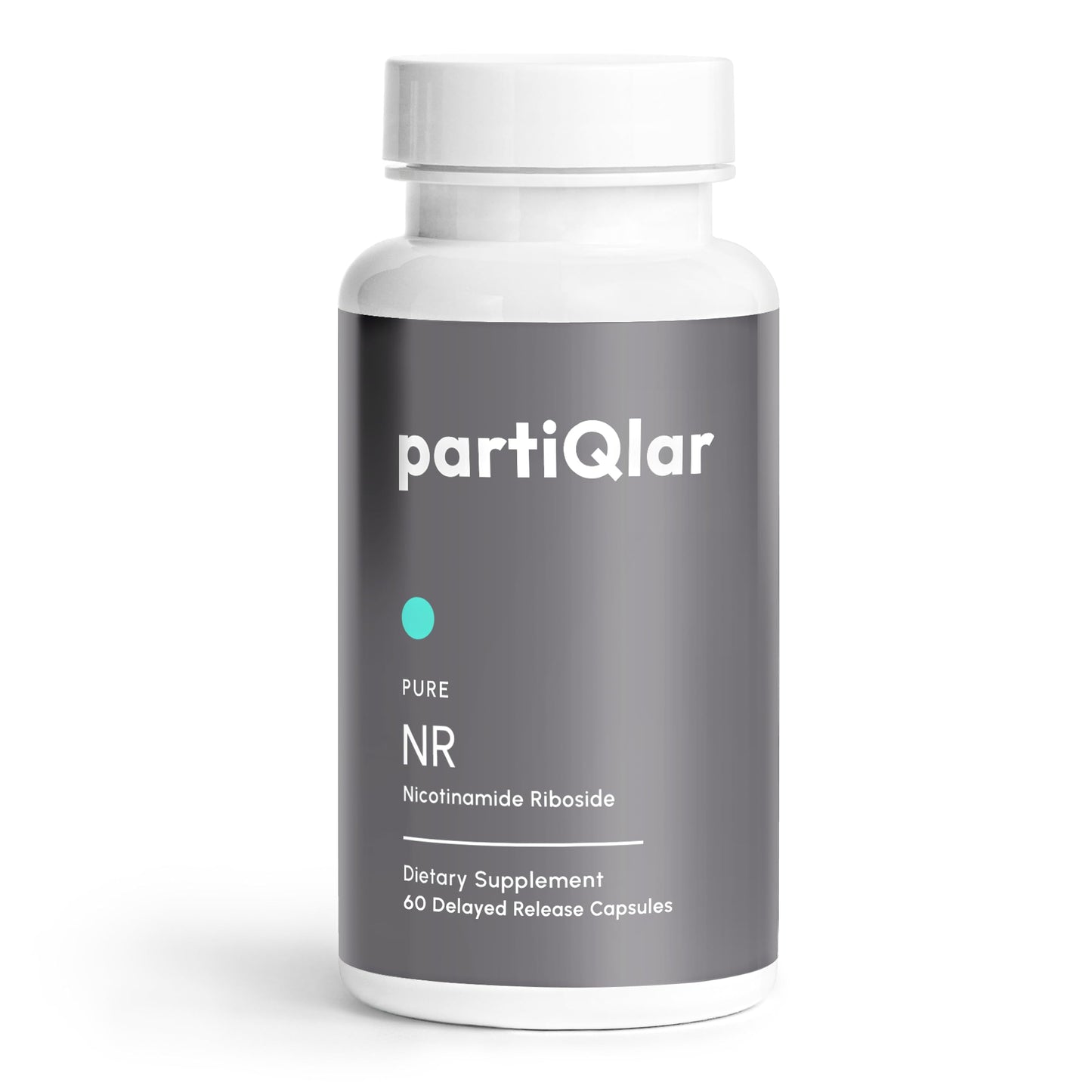 partiQlar nicotinamida ribósido suplemento 500 mg 60 cápsulas