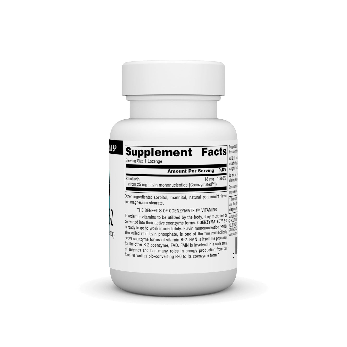 Vista de pastilla disolviendo de Coenzymated B-2 25mg