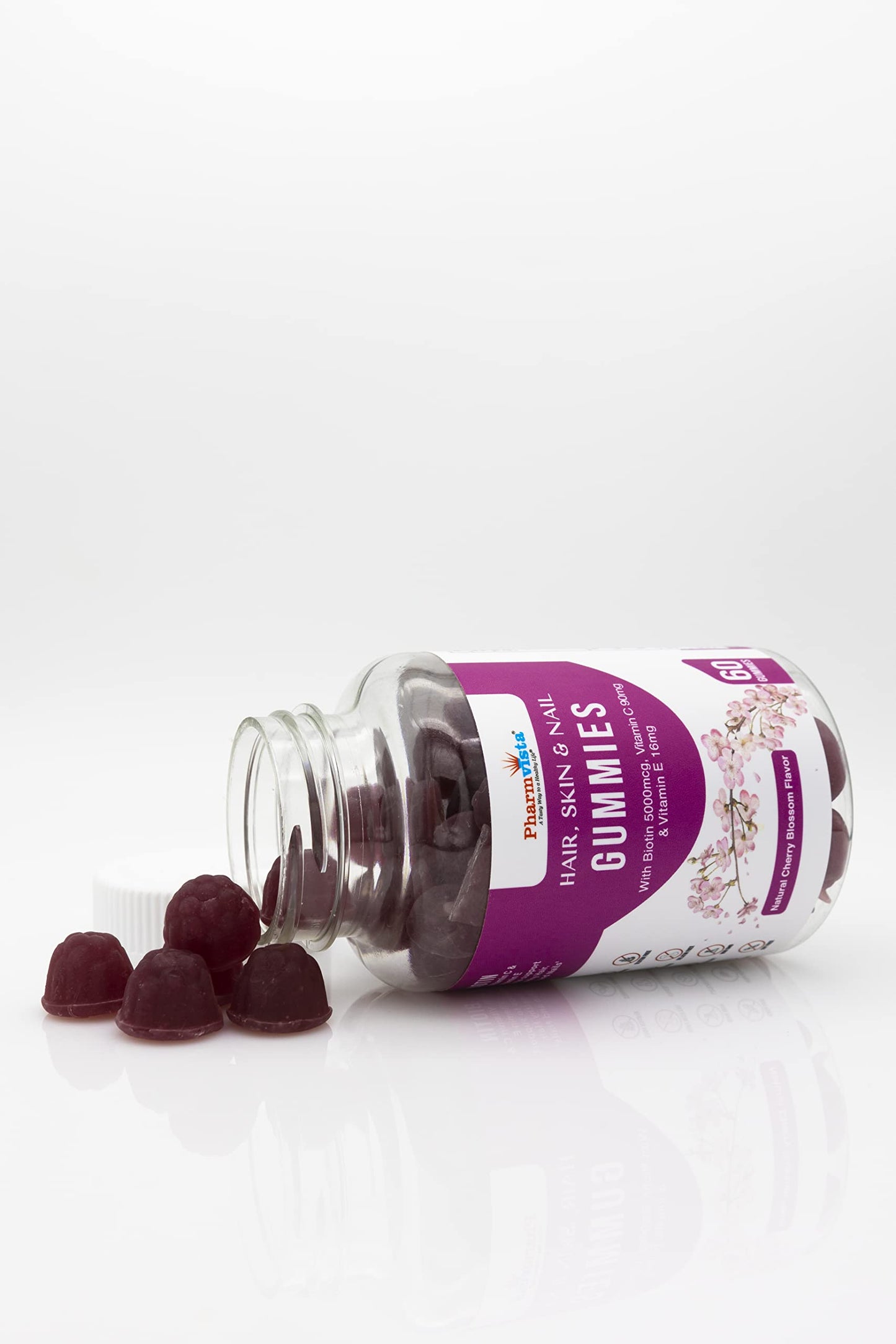 Perfil nutricional Pharmvista gominolas cabello piel uñas