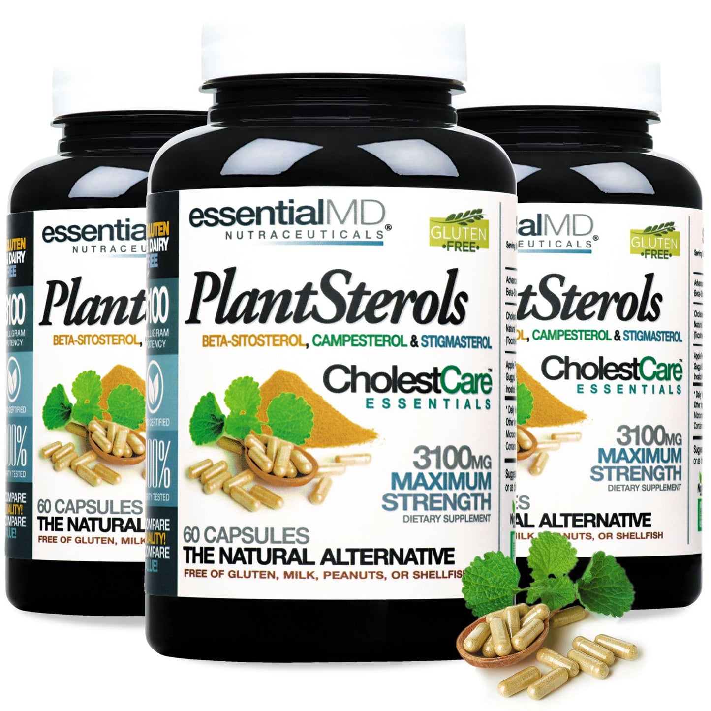Phytosterol essentials salud natural 90 unidades cápsulas