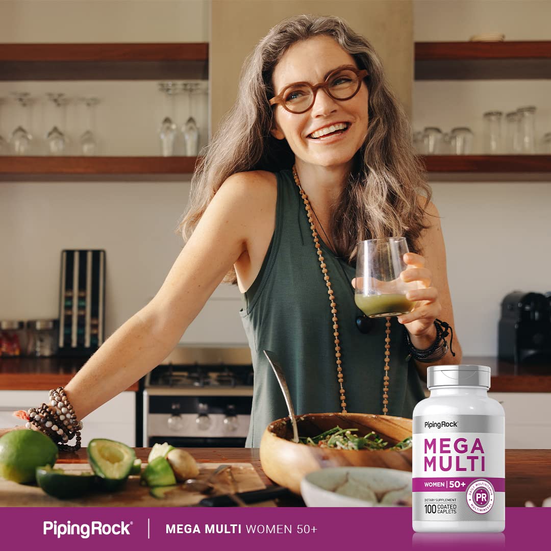 Multivitaminas Piping Rock sin gluten y sin GMO