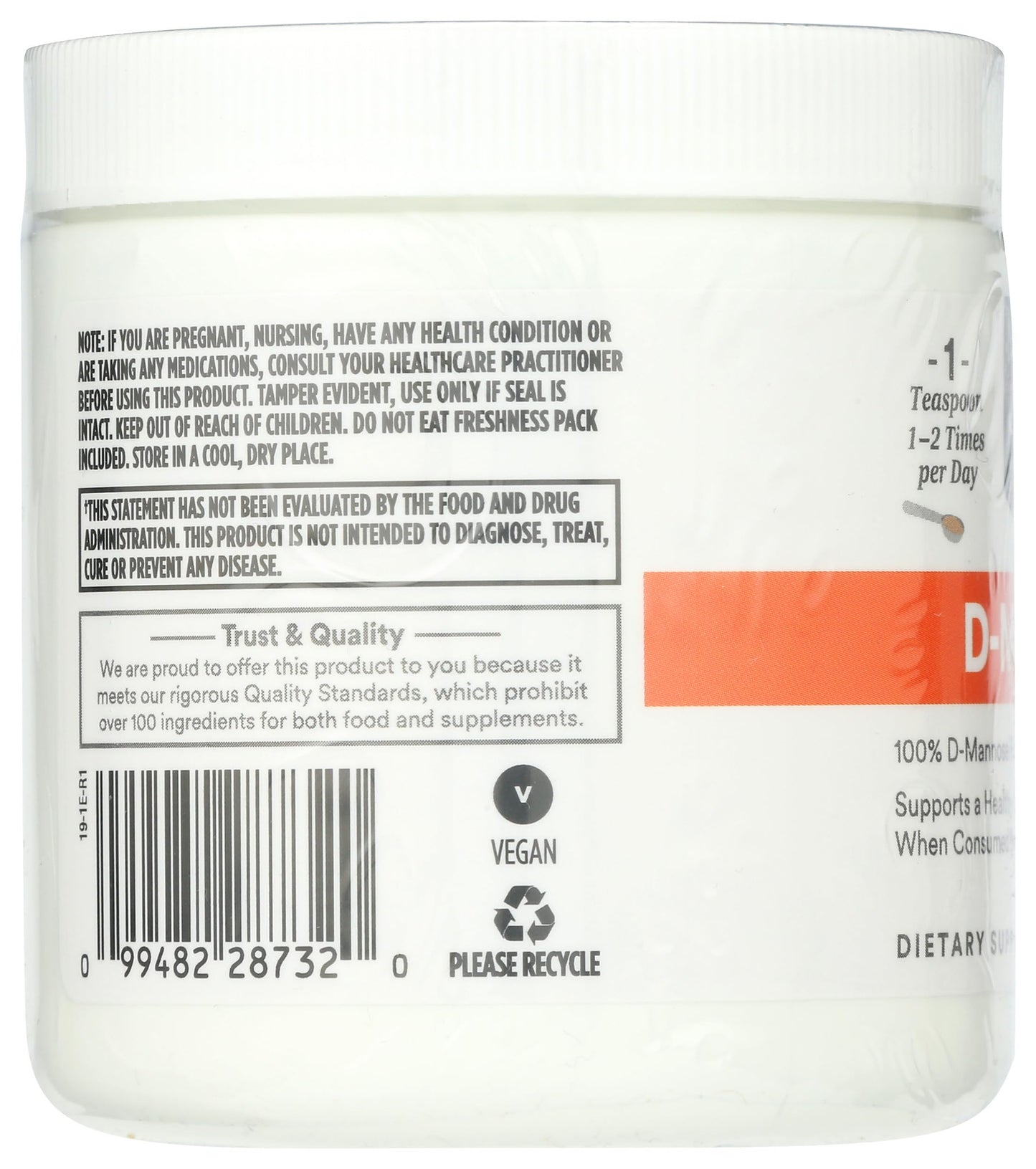 Polvo de D-Manosa para salud urinaria