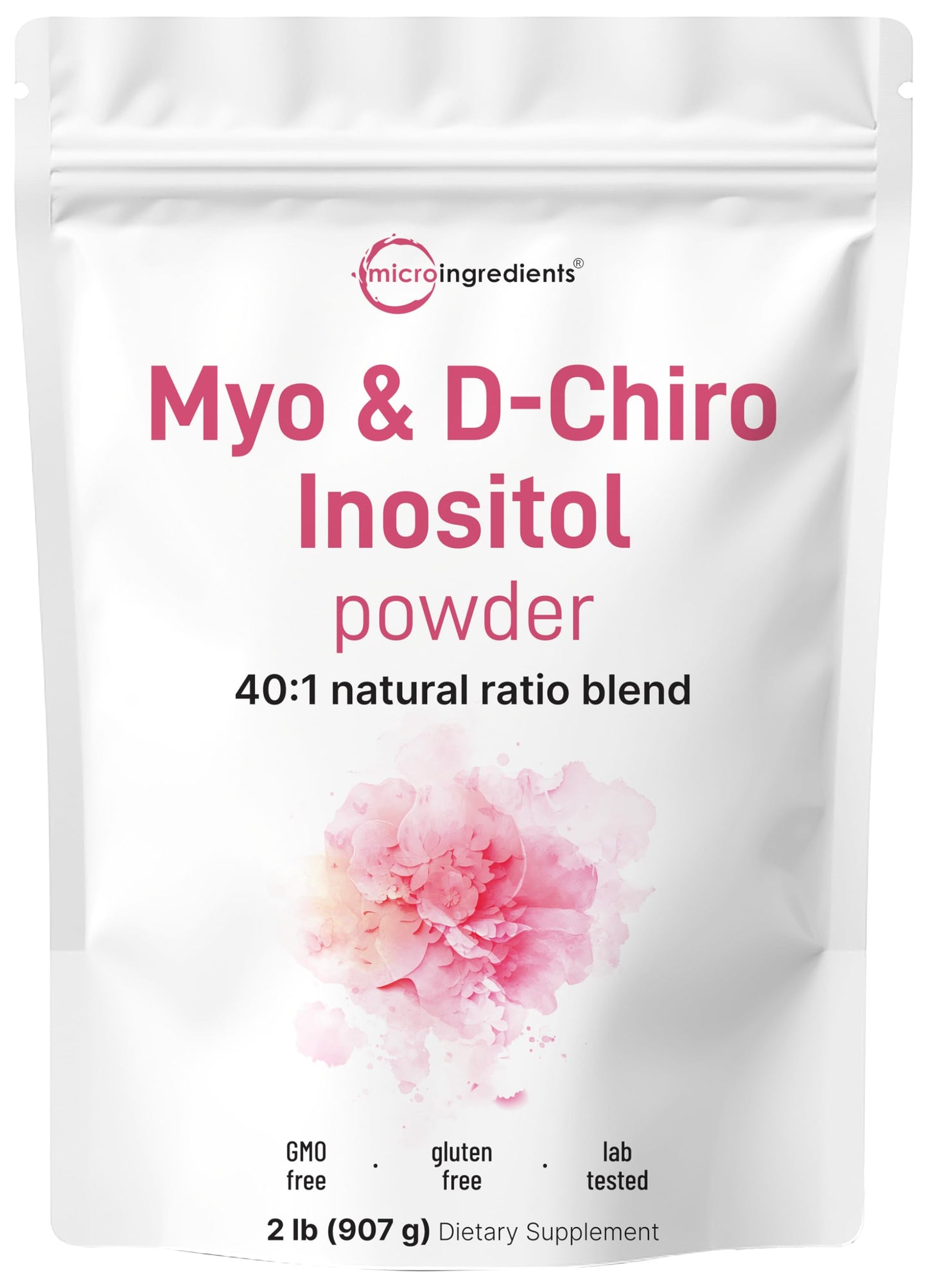 Polvo mio-inositol y d-chiro inositol para mujer