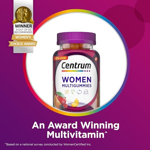 Premio ganador multivitaminas Centrum para mujeres