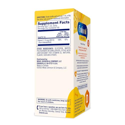 Presentación gotas vitamina d liquida enfamil