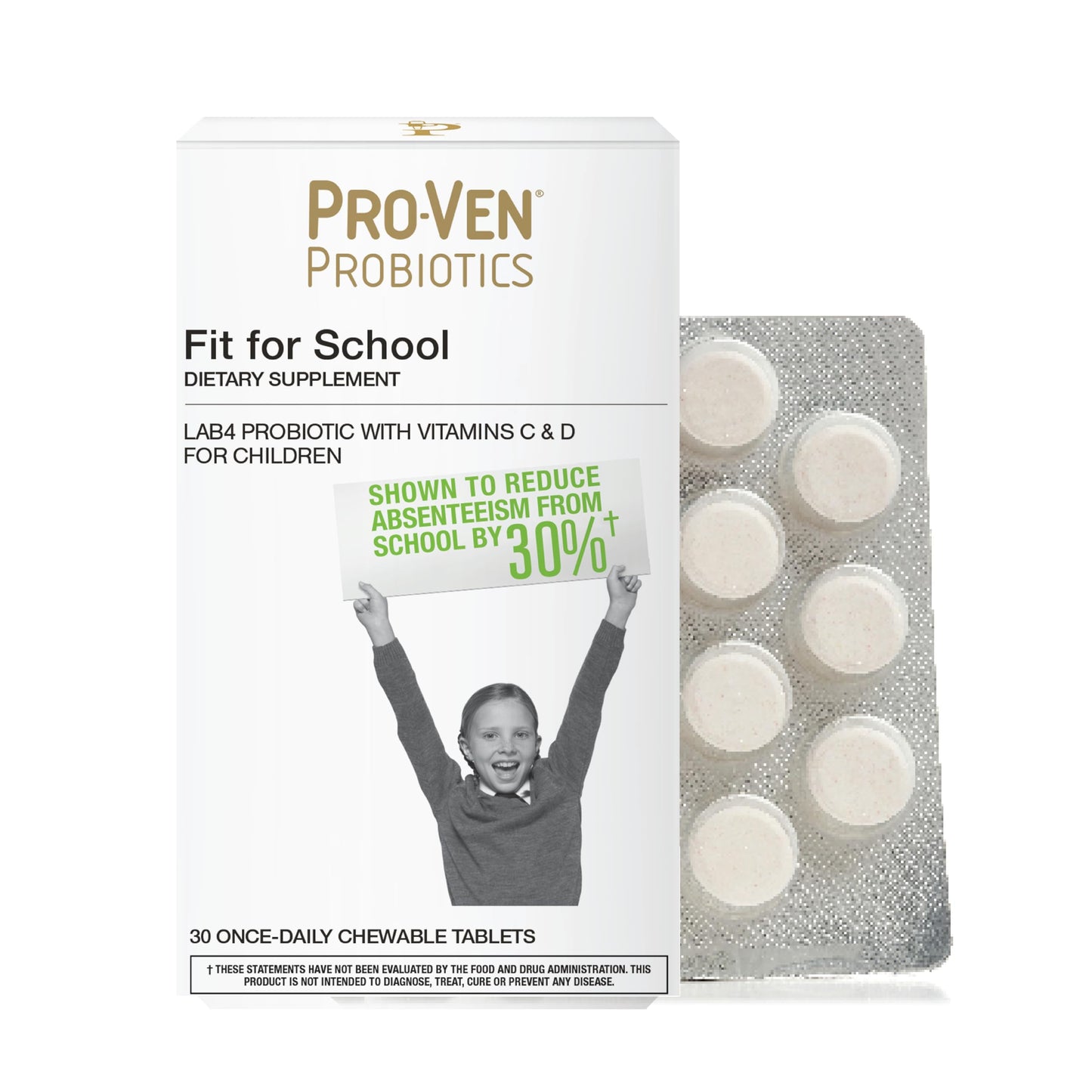 Probiótico Pro-Ven para mujeres y niños paquete frontal