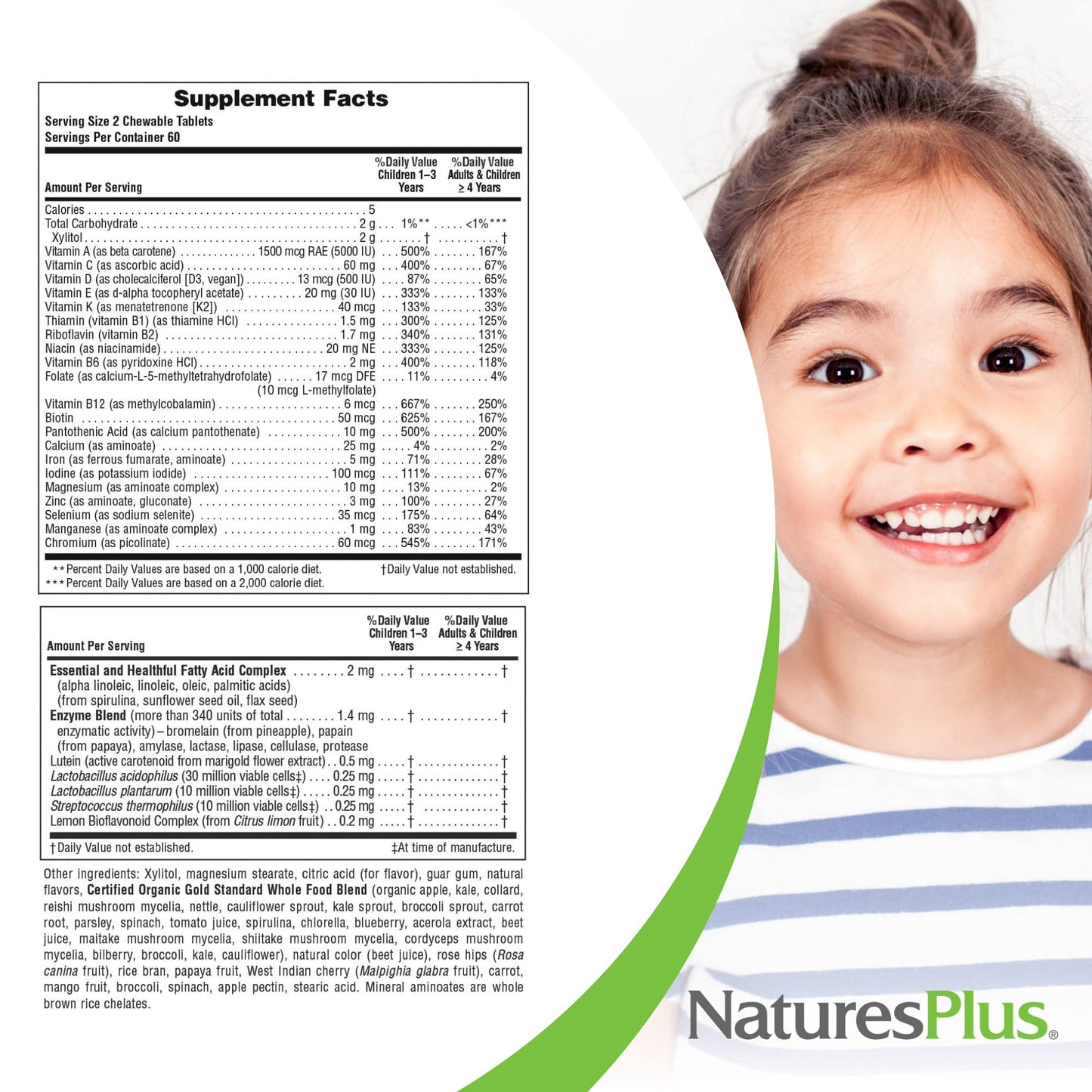 Probióticos en multivitamínico para niños Animal Parade