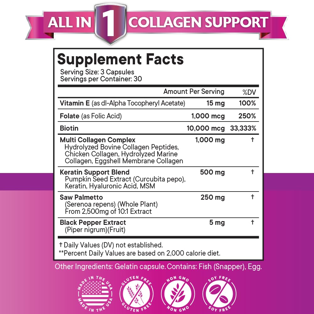 Producto colágeno NEW AGE para cabello y uñas
