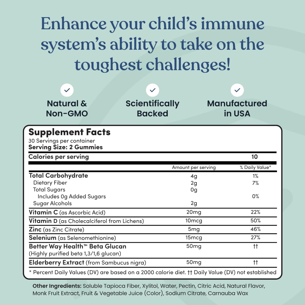 Producto Immune Ready gomitas para preparación inmunológica infantil