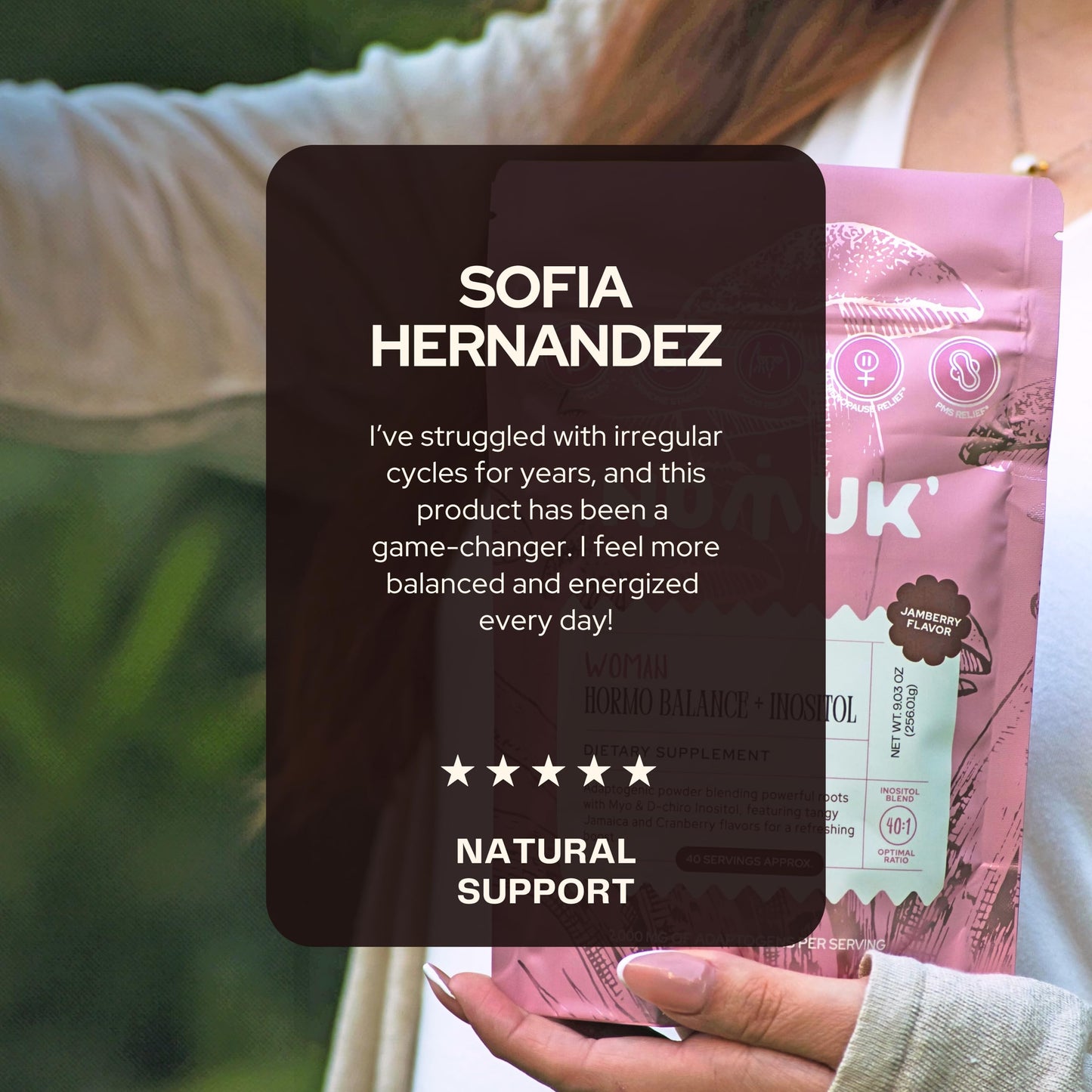 Producto 100% natural para salud reproductiva femenina