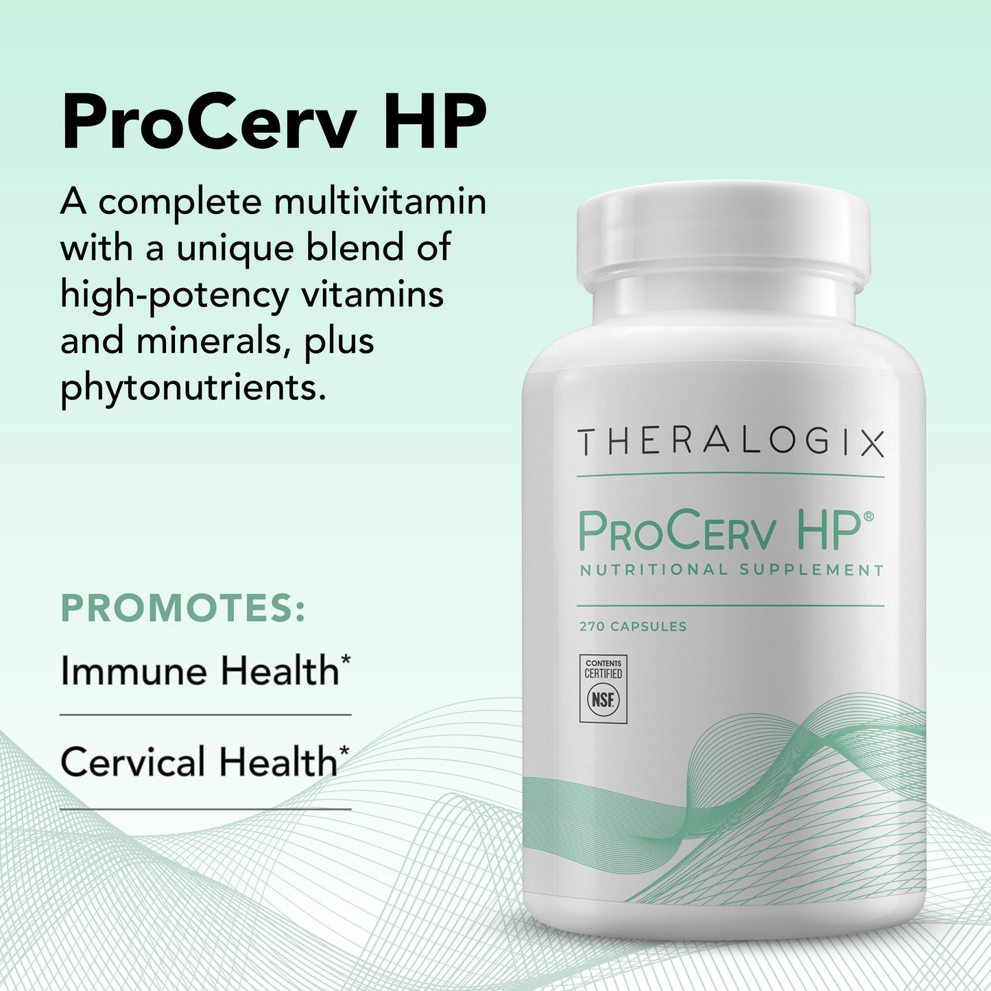 Promoción de salud inmune y cervical con ProCerv HP