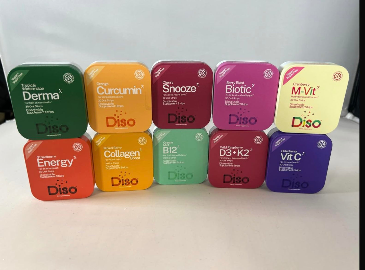 Promoción de tiras multivitamínicas DISO M-VIT