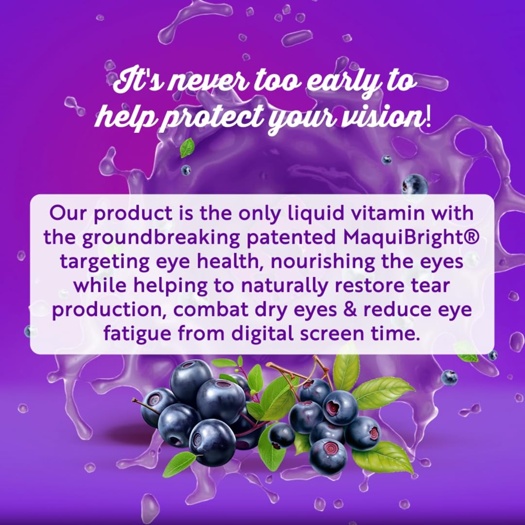 Promoción vitaminas líquidas ojos saludables