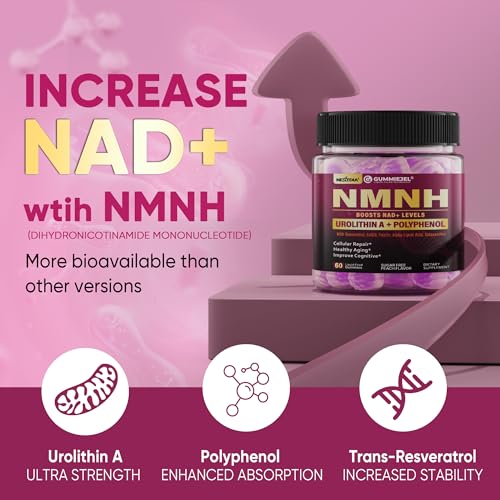 Promocional de suplemento NAD+ con NMNH