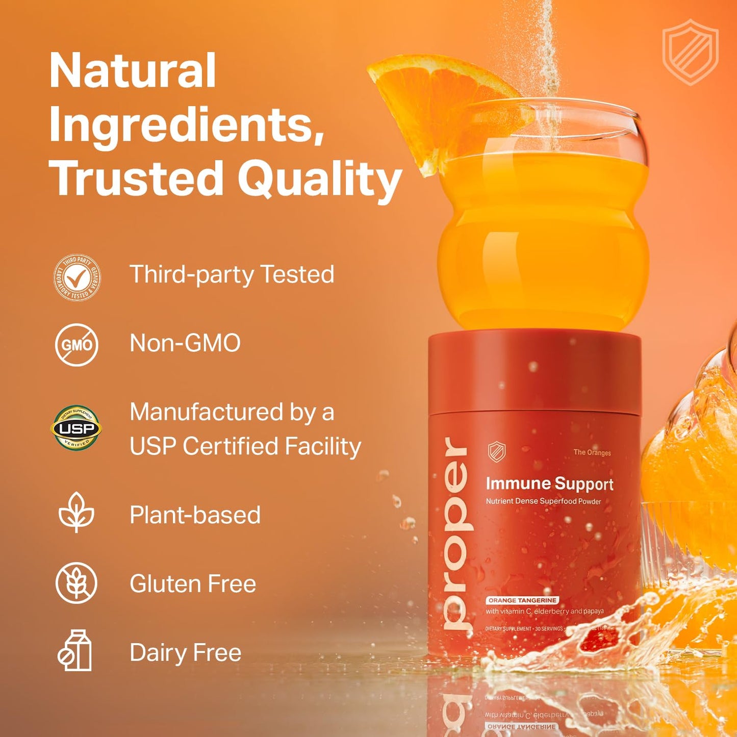 Proper The Oranges - Información Nutricional