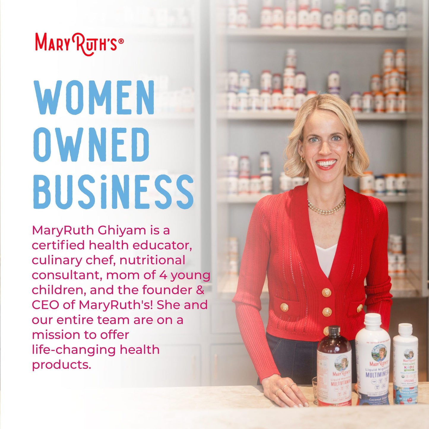 Propiedad de mujeres del negocio MaryRuth