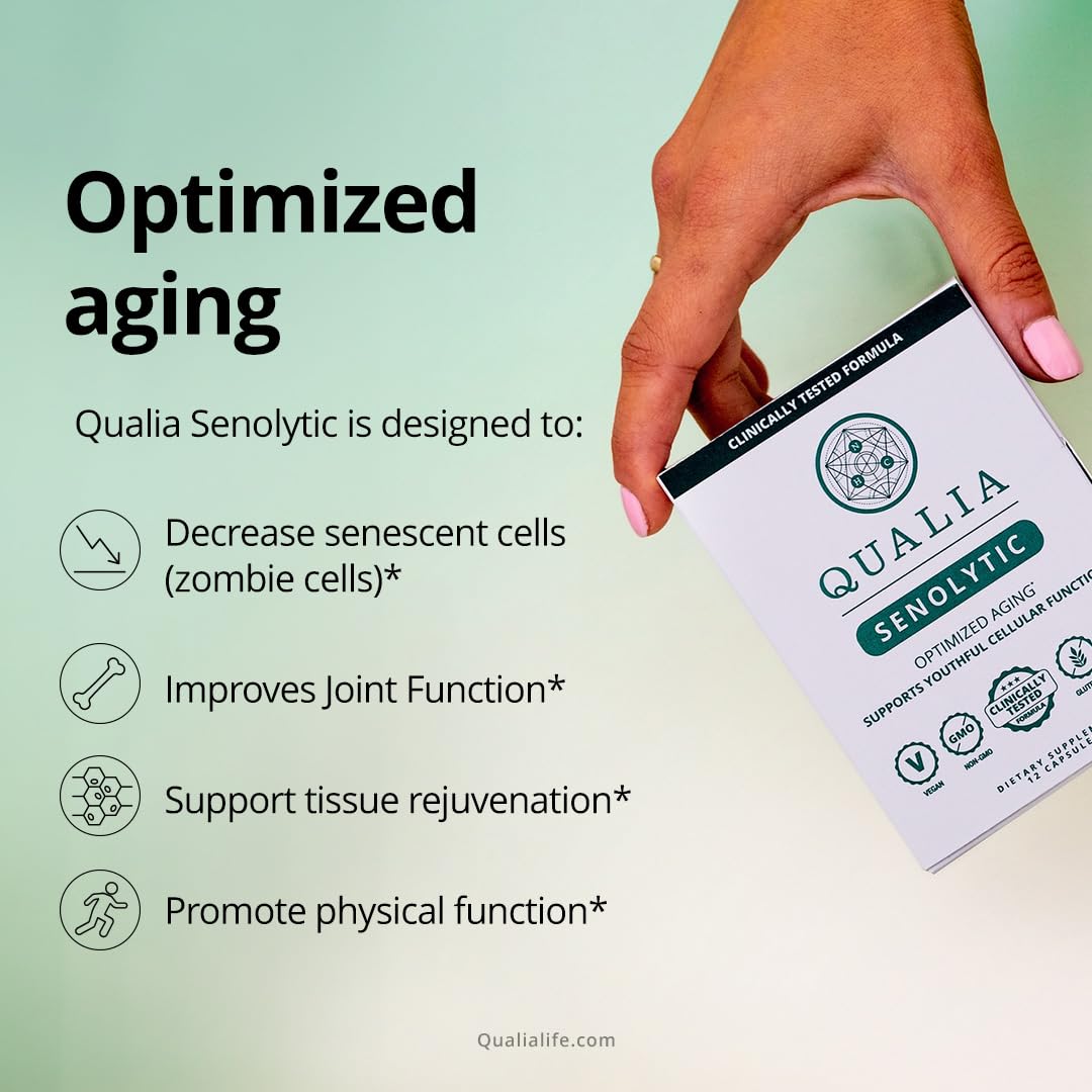 Qualia NAD+ apoyo cognitivo y energético con ingredientes clínicos