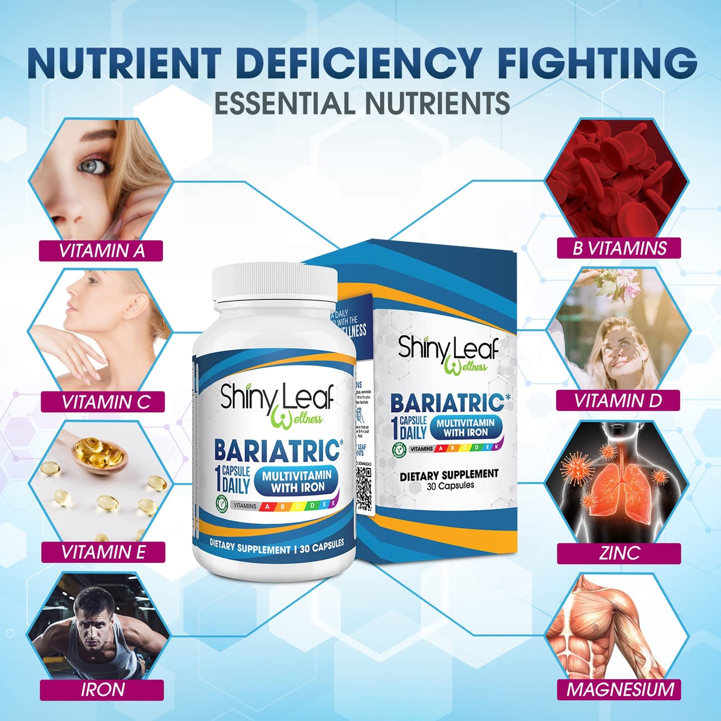 5 Razones para elegir el multivitamínico bariátrico sin hierro