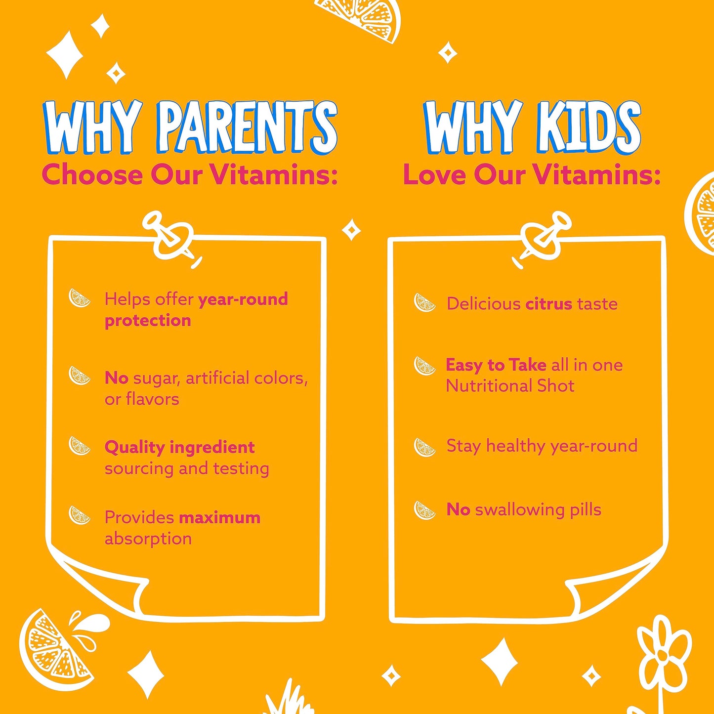 Razones para elegir multivitamínico para niños