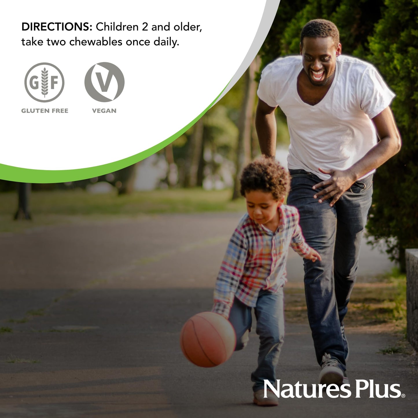 Recomendaciones de uso para Natures Plus infantil.