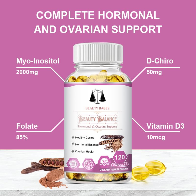 Reducción de vello facial con Myo-Inositol y D-Chiro Inositol