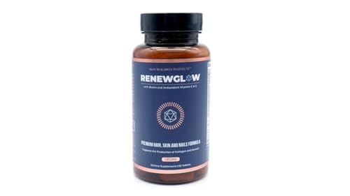 Renewglow suplemento dermatológicamente probado para cabello