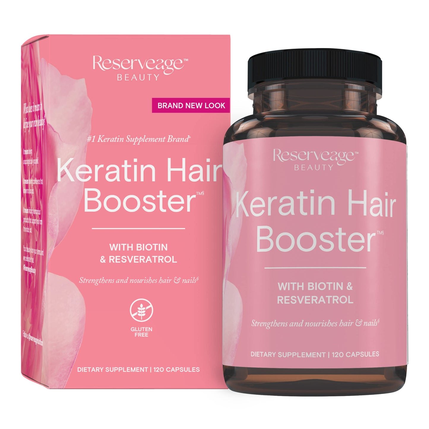 Reserveage Nutrition cápsulas queratina biotina cabello y uñas
