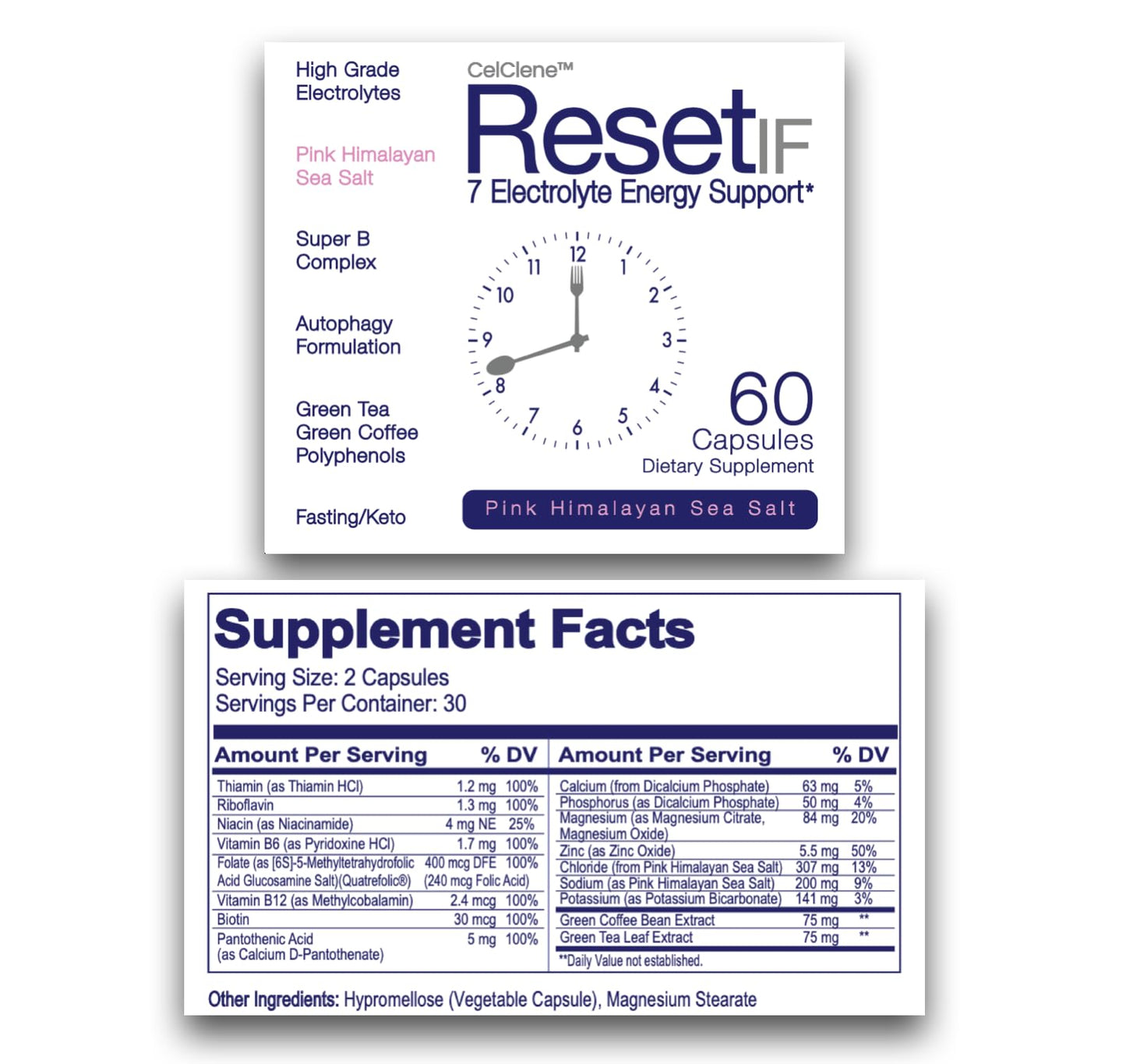 ResetIF 7 electrolitos y complejo B con extractos naturales