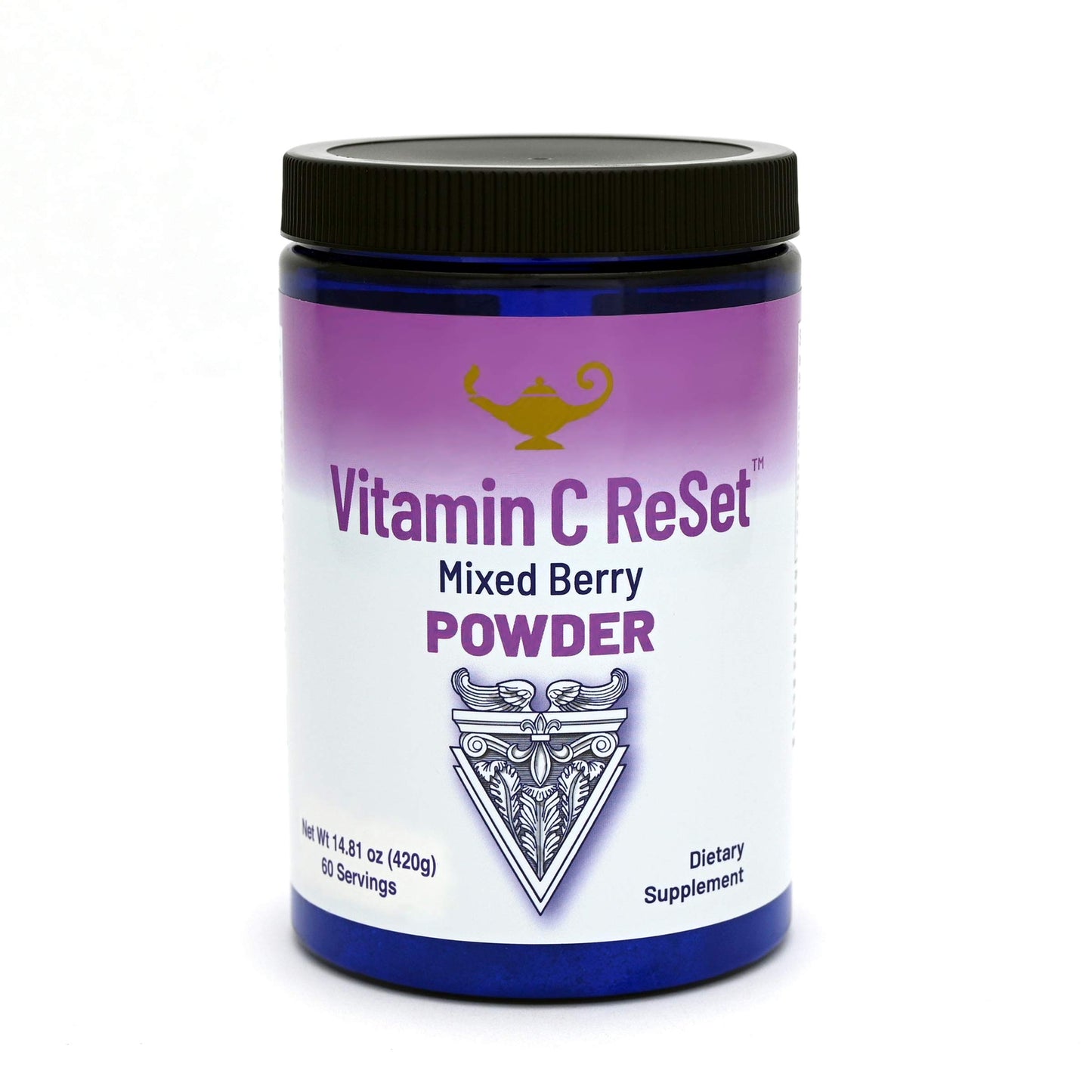 RnA ReSet polvo vitamina C sabor bayas envase frontal