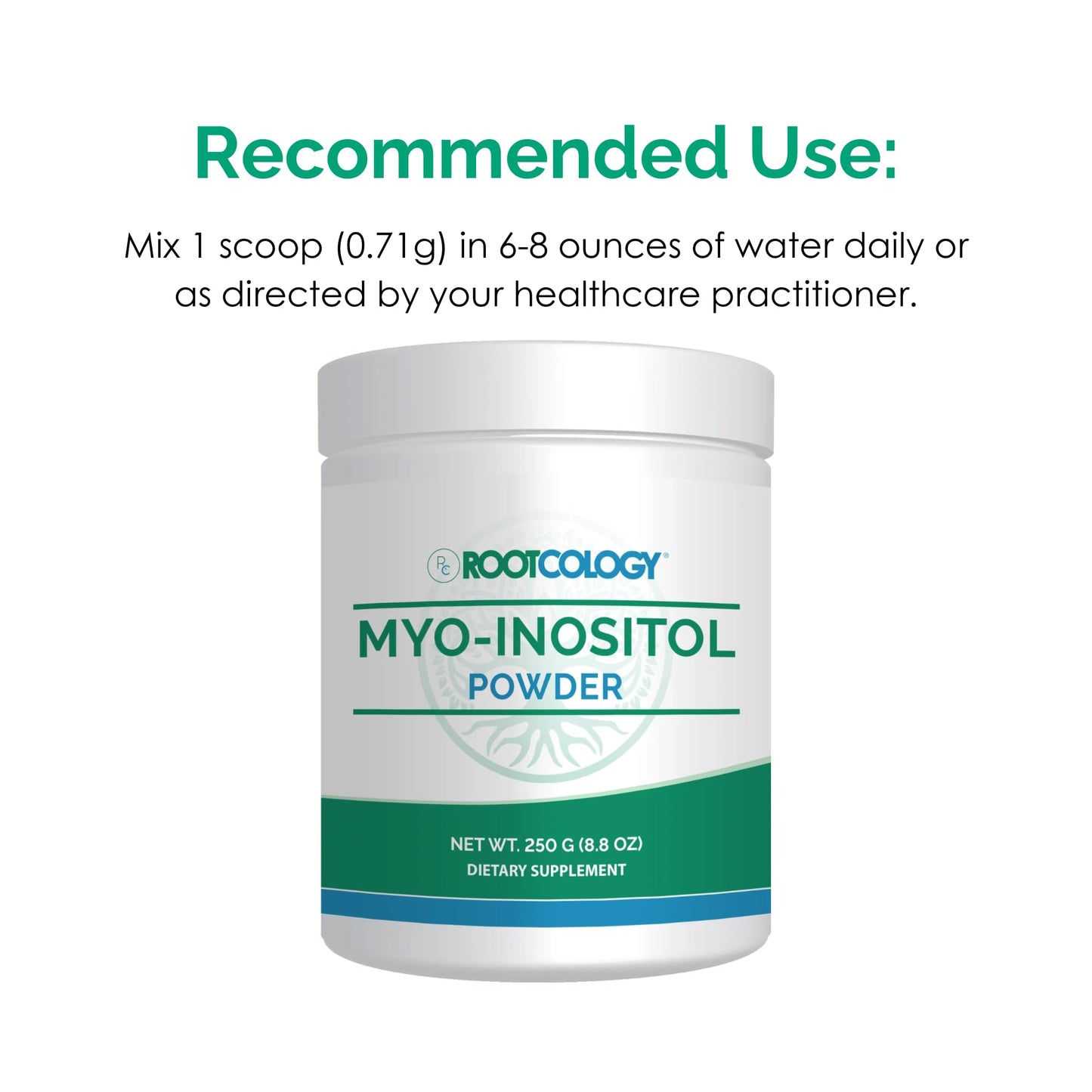 Rootcology polvo Myo-Inositol para relajación y sueño