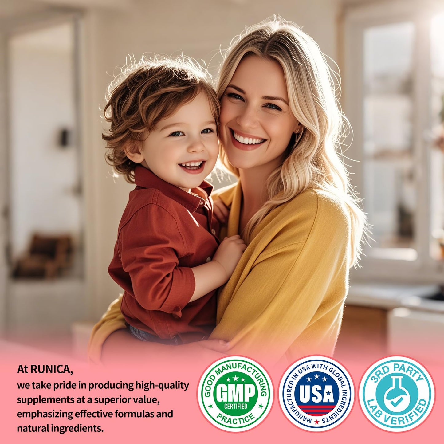 RUNICA suplemento fertilidad 90 días mio inositol d-chiro