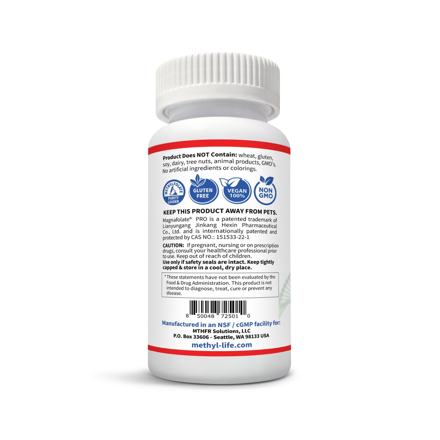 Salud cardiovascular y nerviosa con Methyl-Life L-Metilfolato