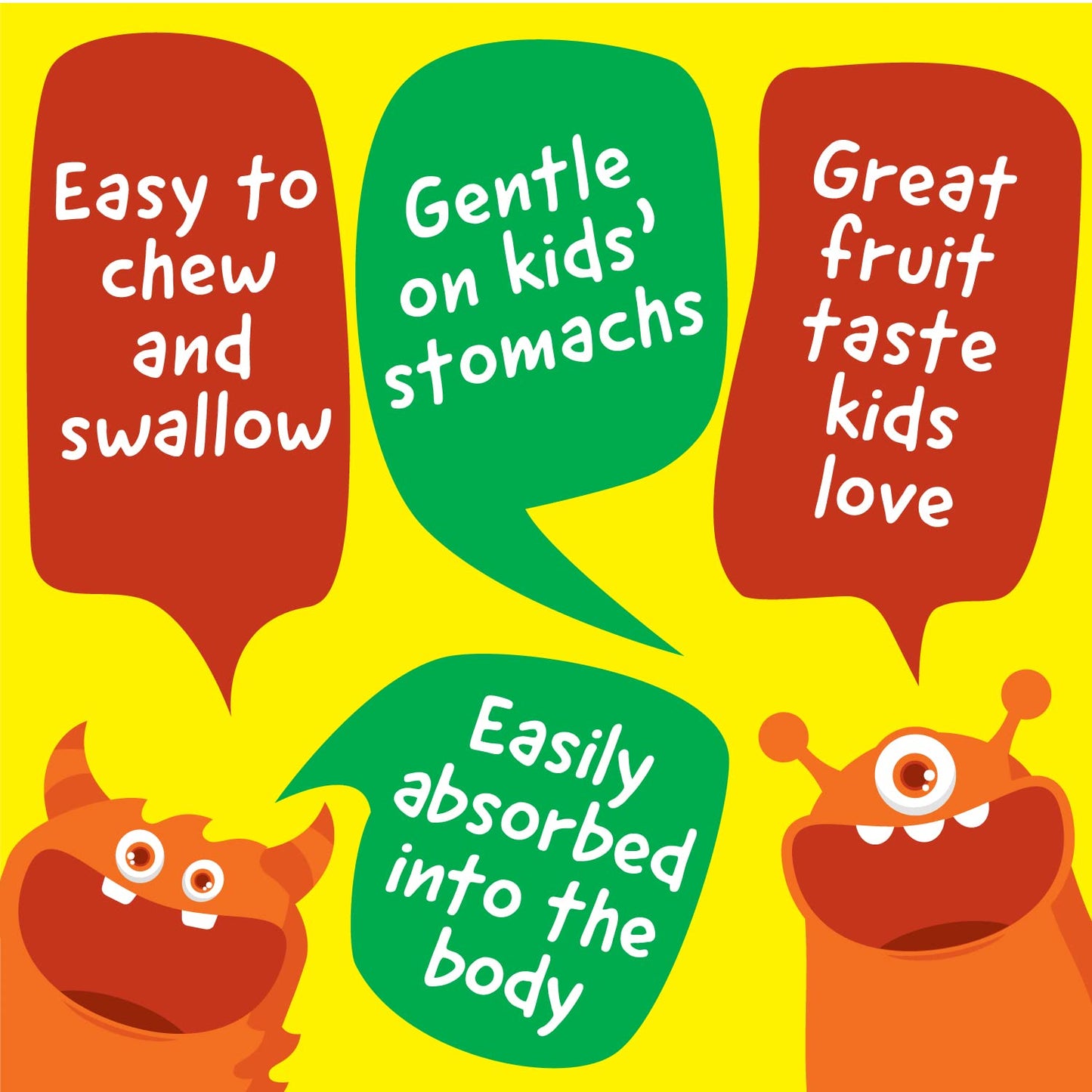 Salud completa multivitaminas masticables niños - frutas mixtas