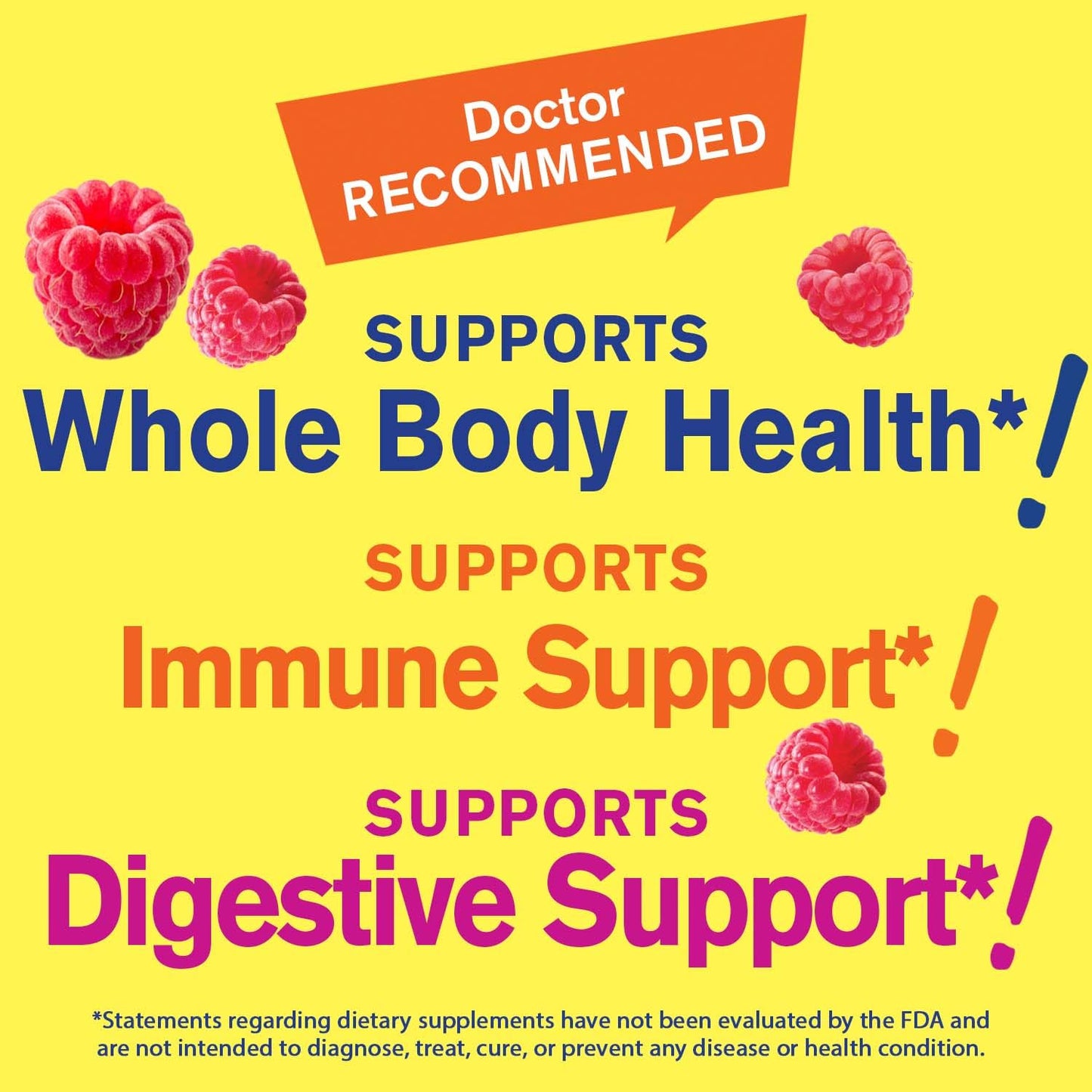 Apoya salud corporal e inmunitaria con gomitas multivitamínicas.