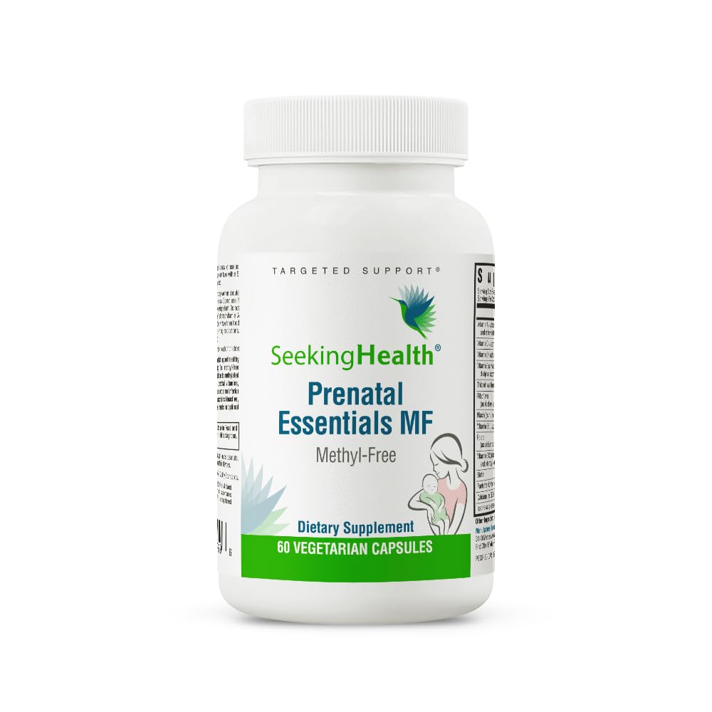 Seeking Health Prenatal Essentials multivitamínico prenatal 60 cápsulas