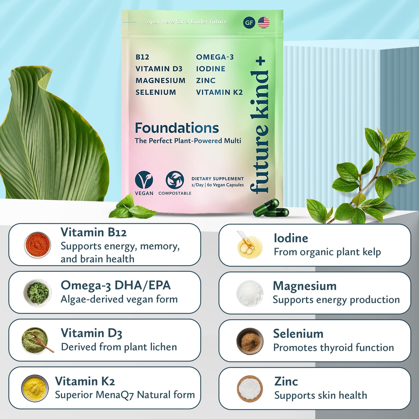Sello compostable y libre de carragenina