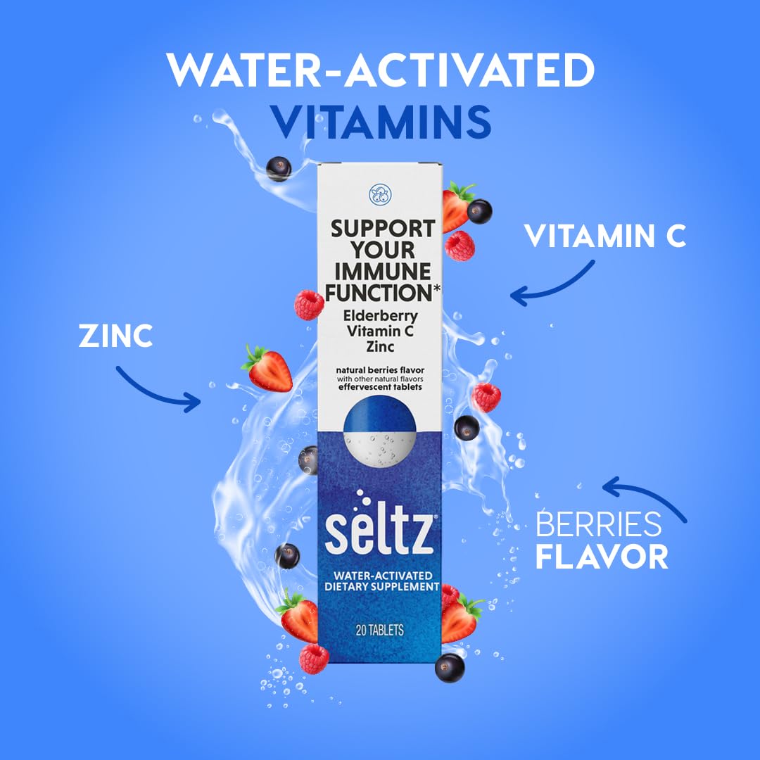 Seltz Soporte Inmunidad con Zinc y Saúco