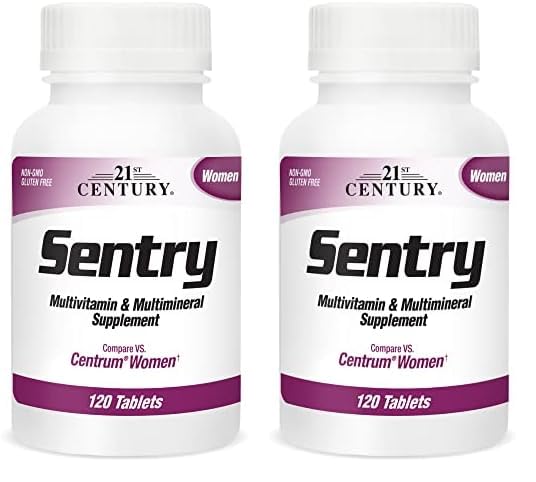 Sentry mujeres multivitaminas paquete de 2