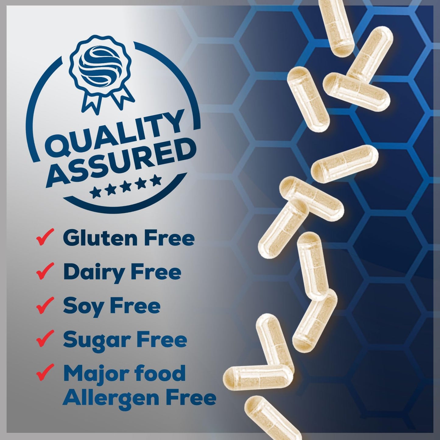 Cápsulas de multivitaminas SilverOnyx - Asegurado