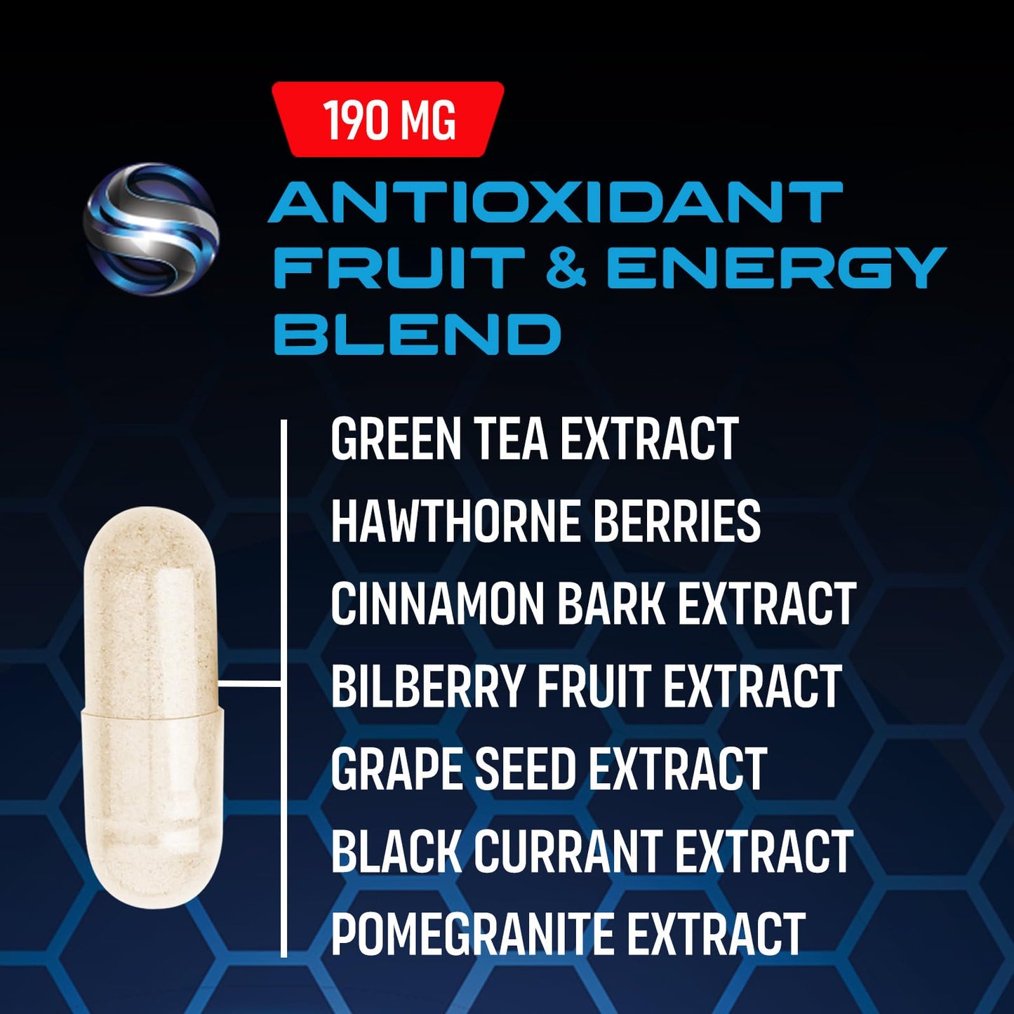 Mezcla frutas antioxidantes SilverOnyx multivitaminas hombre